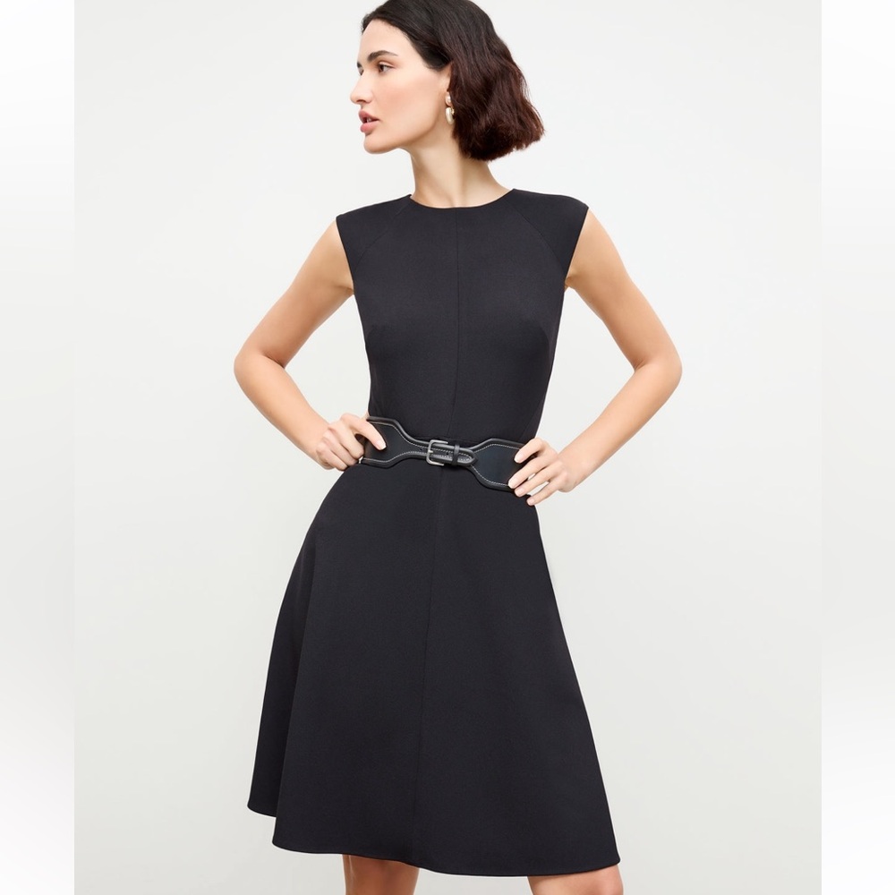 MM LaFleur sleeveless black dress size 8